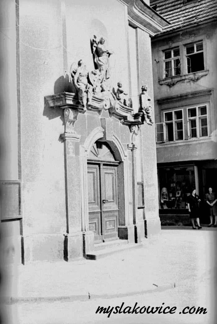 Jelenia G&oacute;ra lata 1945-1949. Foto zrobione przez Wojskową Agencje Fotograficzną. 