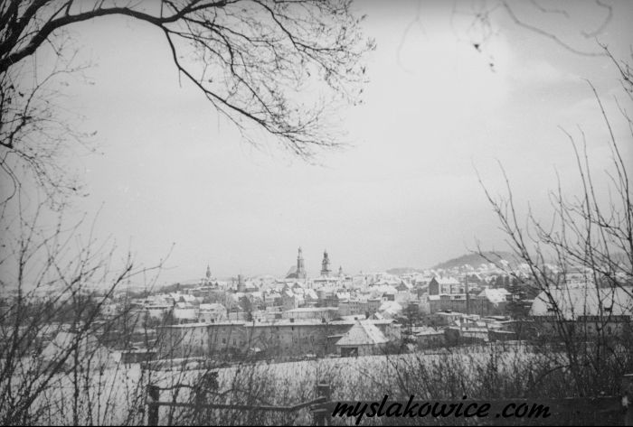 Jelenia G&oacute;ra lata 1948/1949 rok. Foto zrobione przez Wojskową Agencje Fotograficzną.