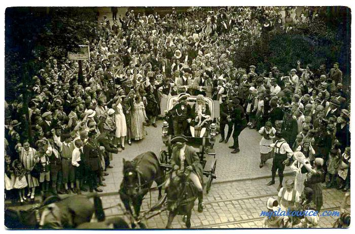 Jelenia G&oacute;ra (niem. Hirschberg, cz. Jelen&iacute; Hora, dawniej Hir&scaron;berk, Horn&scaron;perk) początek XX wieku.