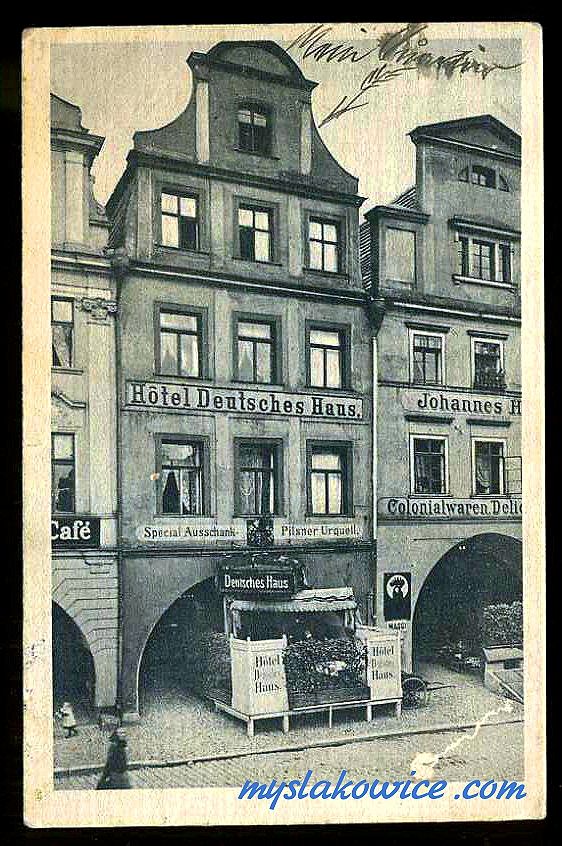 Jelenia G&oacute;ra (niem. Hirschberg, cz. Jelen&iacute; Hora, dawniej Hir&scaron;berk, Horn&scaron;perk) początek XX wieku.