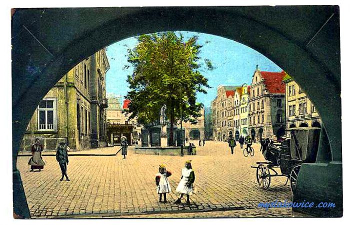 Jelenia G&oacute;ra (niem. Hirschberg, cz. Jelen&iacute; Hora, dawniej Hir&scaron;berk, Horn&scaron;perk) początek XX wieku.