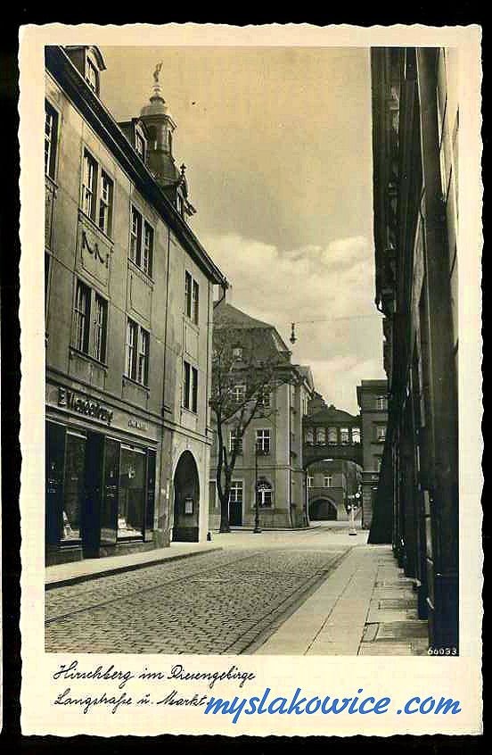Jelenia G&oacute;ra (niem. Hirschberg, cz. Jelen&iacute; Hora, dawniej Hir&scaron;berk, Horn&scaron;perk) początek XX wieku.