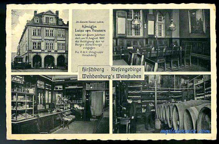 Jelenia G&oacute;ra (niem. Hirschberg, cz. Jelen&iacute; Hora, dawniej Hir&scaron;berk, Horn&scaron;perk) początek XX wieku.