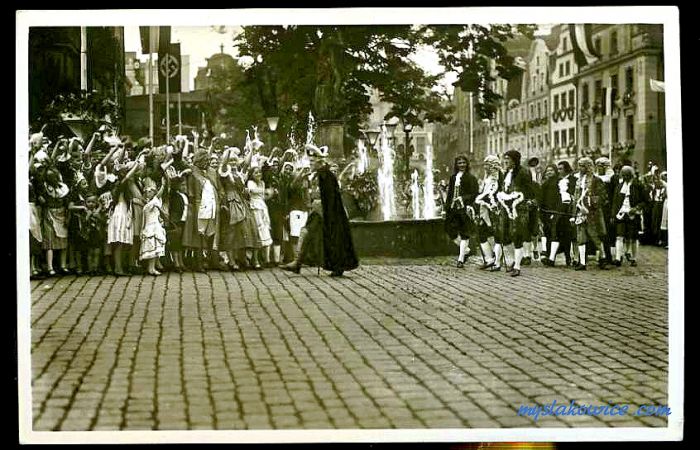 Jelenia G&oacute;ra (niem. Hirschberg, cz. Jelen&iacute; Hora, dawniej Hir&scaron;berk, Horn&scaron;perk) początek XX wieku.