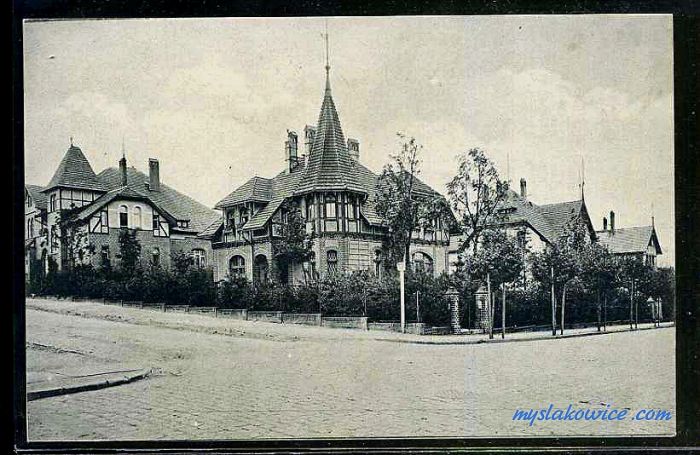 Jelenia G&oacute;ra (niem. Hirschberg, cz. Jelen&iacute; Hora, dawniej Hir&scaron;berk, Horn&scaron;perk) początek XX wieku.