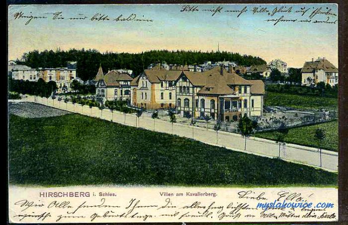 Jelenia G&oacute;ra (niem. Hirschberg, cz. Jelen&iacute; Hora, dawniej Hir&scaron;berk, Horn&scaron;perk) początek XX wieku.