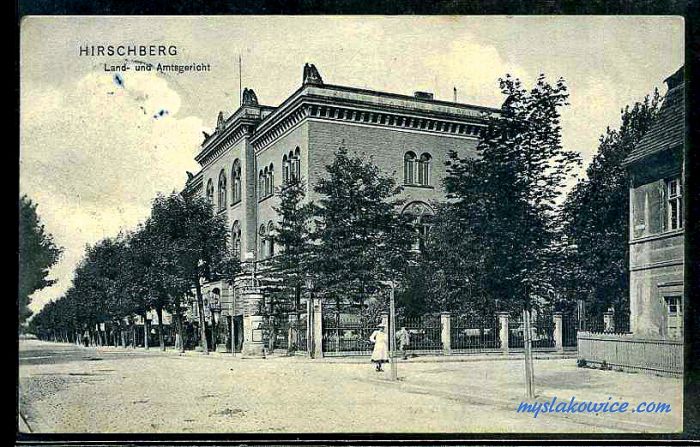 Jelenia G&oacute;ra (niem. Hirschberg, cz. Jelen&iacute; Hora, dawniej Hir&scaron;berk, Horn&scaron;perk) początek XX wieku.