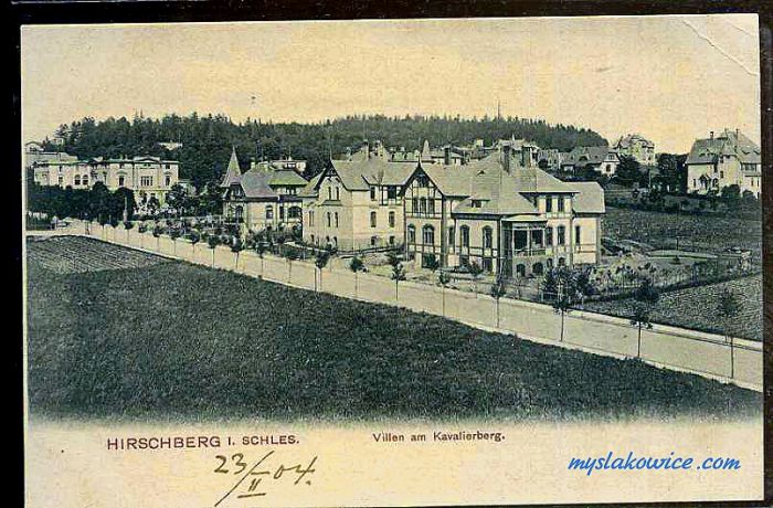 Jelenia G&oacute;ra (niem. Hirschberg, cz. Jelen&iacute; Hora, dawniej Hir&scaron;berk, Horn&scaron;perk) początek XX wieku.