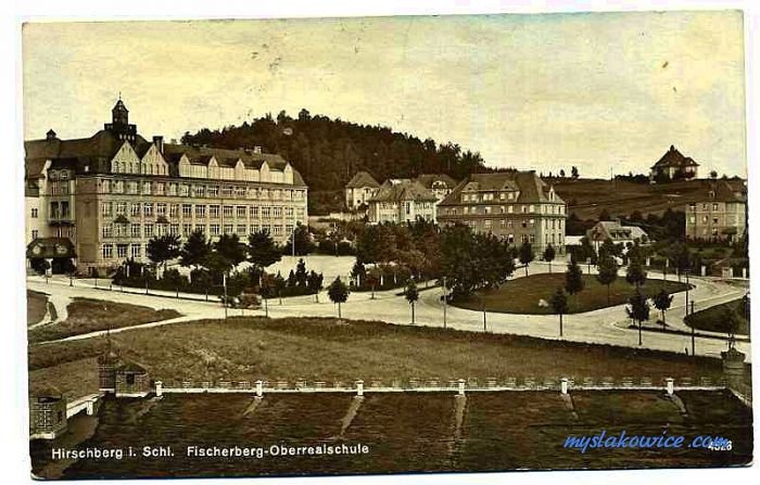 Jelenia G&oacute;ra (niem. Hirschberg, cz. Jelen&iacute; Hora, dawniej Hir&scaron;berk, Horn&scaron;perk) początek XX wieku.