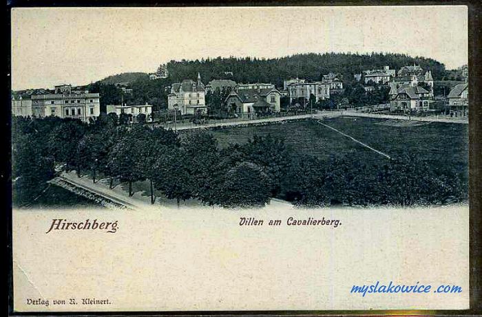 Jelenia G&oacute;ra (niem. Hirschberg, cz. Jelen&iacute; Hora, dawniej Hir&scaron;berk, Horn&scaron;perk) początek XX wieku.