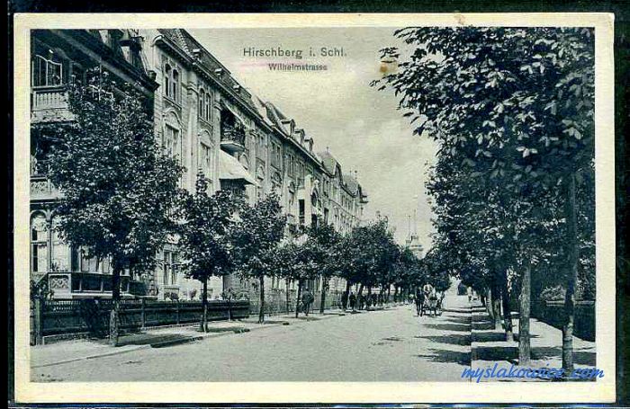 Jelenia G&oacute;ra (niem. Hirschberg, cz. Jelen&iacute; Hora, dawniej Hir&scaron;berk, Horn&scaron;perk) początek XX wieku.