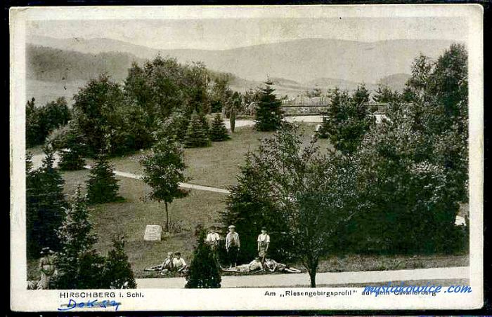 Jelenia G&oacute;ra (niem. Hirschberg, cz. Jelen&iacute; Hora, dawniej Hir&scaron;berk, Horn&scaron;perk) początek XX wieku.