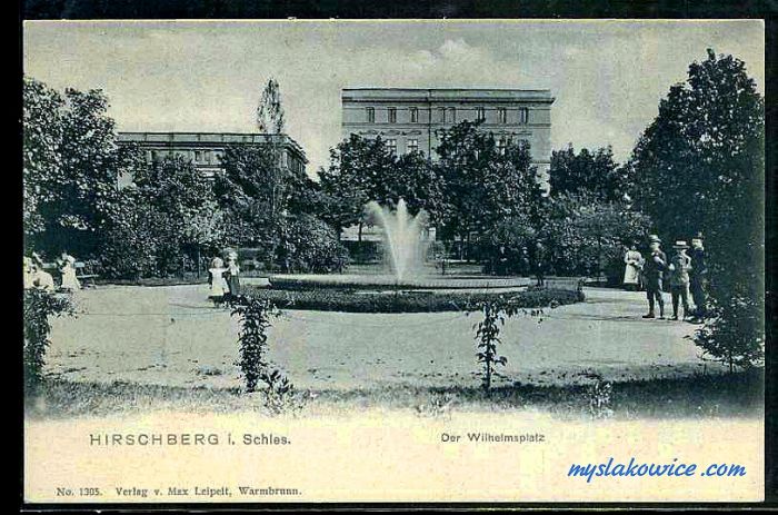 Jelenia G&oacute;ra (niem. Hirschberg, cz. Jelen&iacute; Hora, dawniej Hir&scaron;berk, Horn&scaron;perk) początek XX wieku.