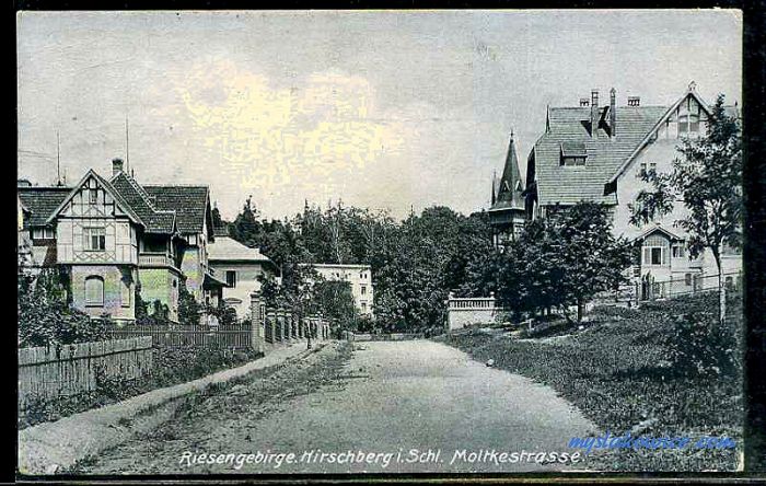 Jelenia G&oacute;ra (niem. Hirschberg, cz. Jelen&iacute; Hora, dawniej Hir&scaron;berk, Horn&scaron;perk) początek XX wieku.