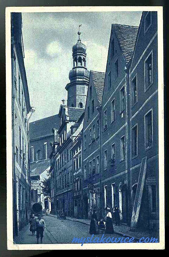 Jelenia G&oacute;ra (niem. Hirschberg, cz. Jelen&iacute; Hora, dawniej Hir&scaron;berk, Horn&scaron;perk) początek XX wieku.