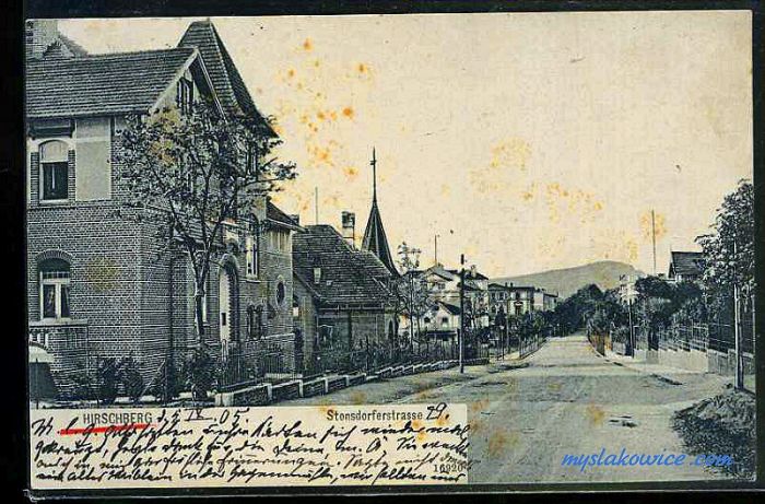 Jelenia G&oacute;ra (niem. Hirschberg, cz. Jelen&iacute; Hora, dawniej Hir&scaron;berk, Horn&scaron;perk) początek XX wieku.