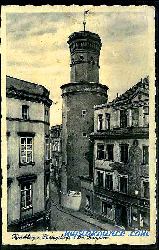 Jelenia G&oacute;ra (niem. Hirschberg, cz. Jelen&iacute; Hora, dawniej Hir&scaron;berk, Horn&scaron;perk) początek XX wieku.