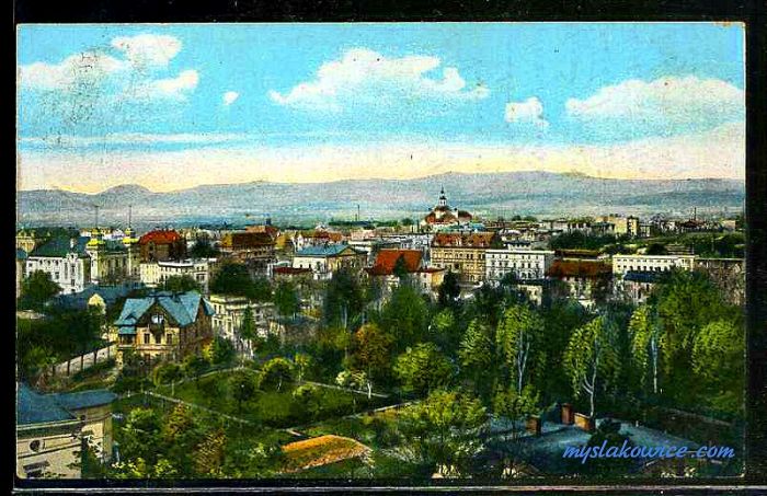 Jelenia G&oacute;ra (niem. Hirschberg, cz. Jelen&iacute; Hora, dawniej Hir&scaron;berk, Horn&scaron;perk) początek XX wieku.