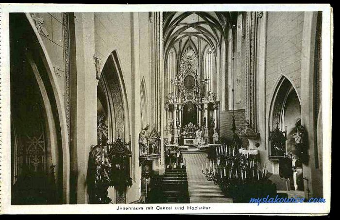 Jelenia G&oacute;ra (niem. Hirschberg, cz. Jelen&iacute; Hora, dawniej Hir&scaron;berk, Horn&scaron;perk) początek XX wieku.