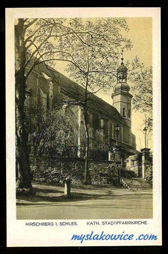 Jelenia G&oacute;ra (niem. Hirschberg, cz. Jelen&iacute; Hora, dawniej Hir&scaron;berk, Horn&scaron;perk) początek XX wieku.