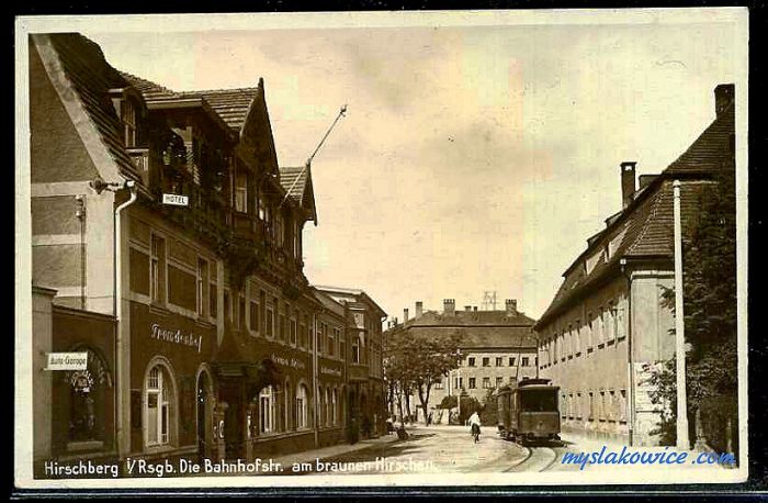 Jelenia G&oacute;ra (niem. Hirschberg, cz. Jelen&iacute; Hora, dawniej Hir&scaron;berk, Horn&scaron;perk) początek XX wieku.