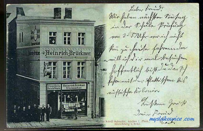 Jelenia G&oacute;ra (niem. Hirschberg, cz. Jelen&iacute; Hora, dawniej Hir&scaron;berk, Horn&scaron;perk) początek XX wieku.