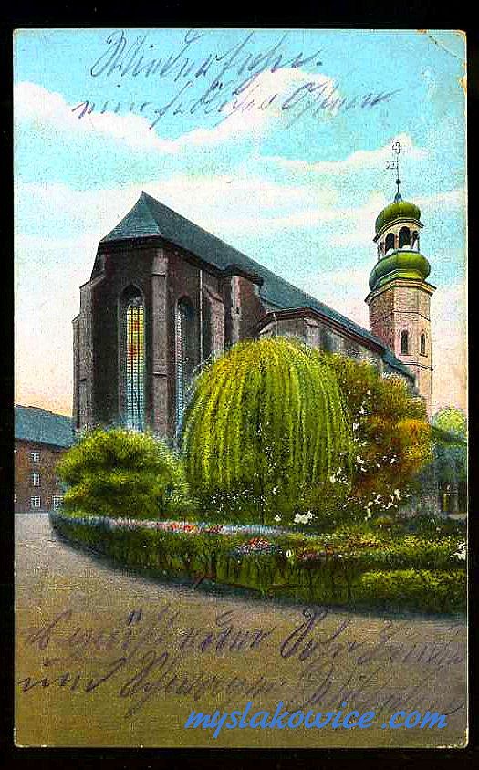 Jelenia G&oacute;ra (niem. Hirschberg, cz. Jelen&iacute; Hora, dawniej Hir&scaron;berk, Horn&scaron;perk) początek XX wieku.