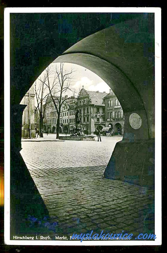 Jelenia G&oacute;ra (niem. Hirschberg, cz. Jelen&iacute; Hora, dawniej Hir&scaron;berk, Horn&scaron;perk) początek XX wieku.