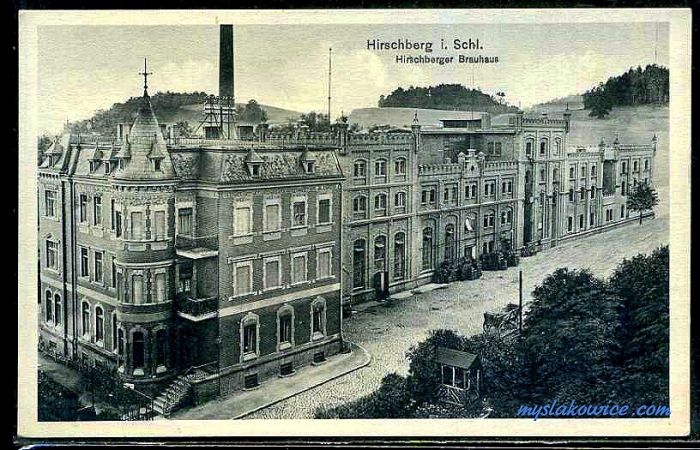 Jelenia G&oacute;ra (niem. Hirschberg, cz. Jelen&iacute; Hora, dawniej Hir&scaron;berk, Horn&scaron;perk) początek XX wieku.