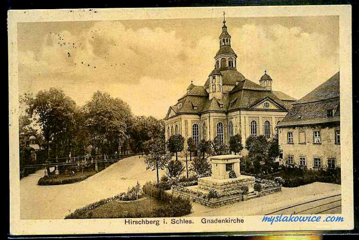 Jelenia G&oacute;ra (niem. Hirschberg, cz. Jelen&iacute; Hora, dawniej Hir&scaron;berk, Horn&scaron;perk) początek XX wieku.