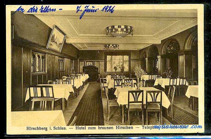 Jelenia G&oacute;ra (niem. Hirschberg, cz. Jelen&iacute; Hora, dawniej Hir&scaron;berk, Horn&scaron;perk) początek XX wieku.