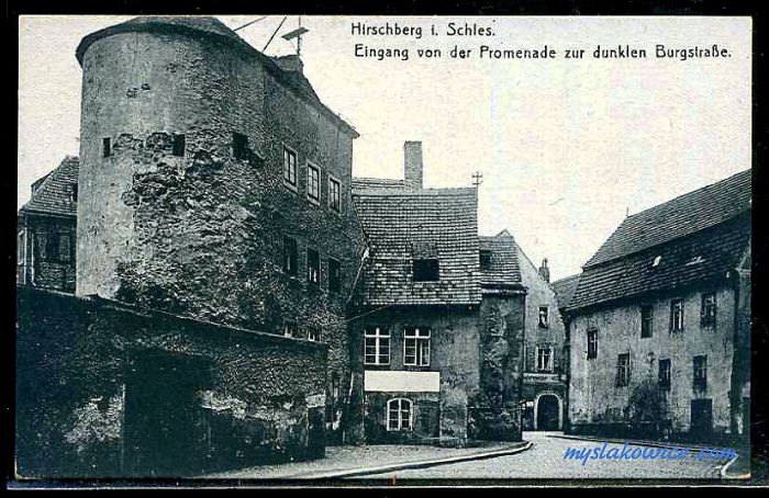 Jelenia G&oacute;ra (niem. Hirschberg, cz. Jelen&iacute; Hora, dawniej Hir&scaron;berk, Horn&scaron;perk) początek XX wieku.