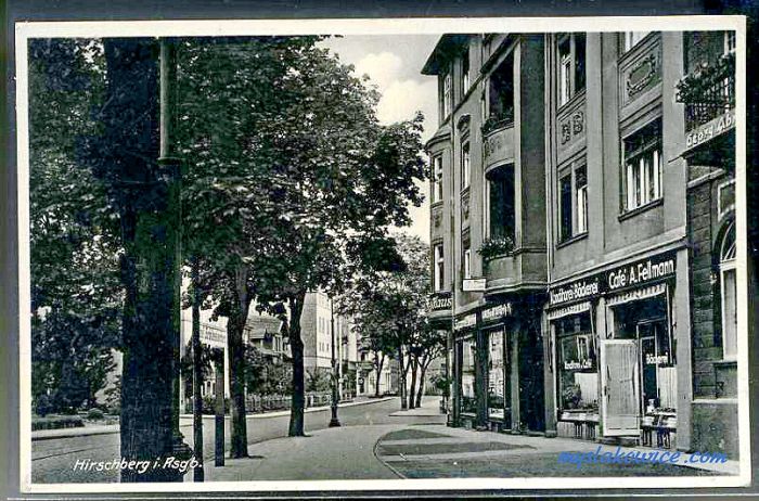 Jelenia G&oacute;ra (niem. Hirschberg, cz. Jelen&iacute; Hora, dawniej Hir&scaron;berk, Horn&scaron;perk) początek XX wieku.