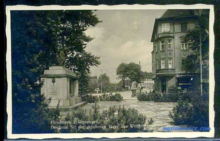 Jelenia G&oacute;ra (niem. Hirschberg, cz. Jelen&iacute; Hora, dawniej Hir&scaron;berk, Horn&scaron;perk) początek XX wieku.