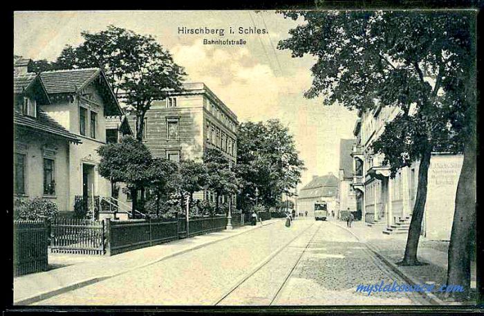 Jelenia G&oacute;ra (niem. Hirschberg, cz. Jelen&iacute; Hora, dawniej Hir&scaron;berk, Horn&scaron;perk) początek XX wieku.