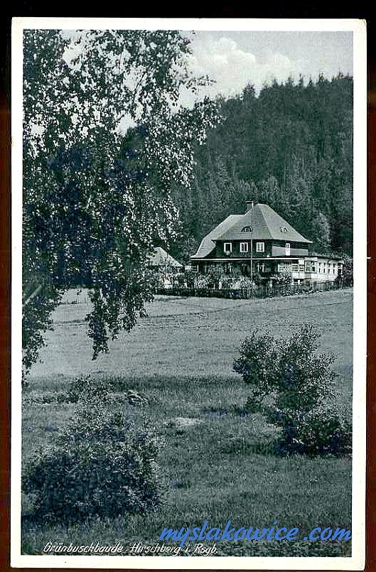 Jelenia G&oacute;ra (niem. Hirschberg, cz. Jelen&iacute; Hora, dawniej Hir&scaron;berk, Horn&scaron;perk) początek XX wieku.