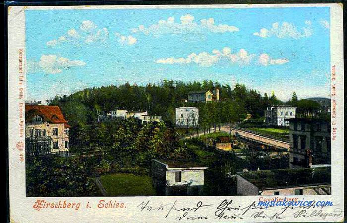 Jelenia G&oacute;ra (niem. Hirschberg, cz. Jelen&iacute; Hora, dawniej Hir&scaron;berk, Horn&scaron;perk) początek XX wieku.