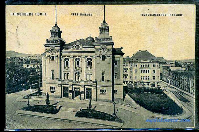 Jelenia G&oacute;ra (niem. Hirschberg, cz. Jelen&iacute; Hora, dawniej Hir&scaron;berk, Horn&scaron;perk) początek XX wieku.