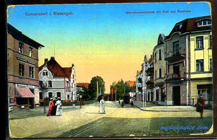 Jelenia G&oacute;ra (niem. Hirschberg, cz. Jelen&iacute; Hora, dawniej Hir&scaron;berk, Horn&scaron;perk) początek XX wieku.