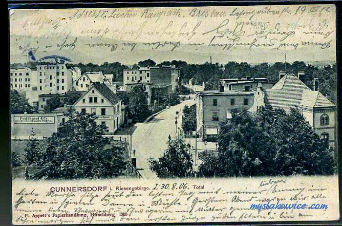 Jelenia G&oacute;ra (niem. Hirschberg, cz. Jelen&iacute; Hora, dawniej Hir&scaron;berk, Horn&scaron;perk) początek XX wieku.