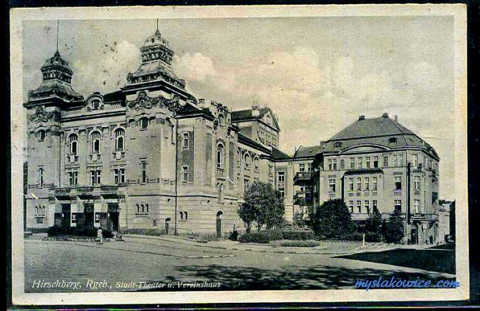 Jelenia G&oacute;ra (niem. Hirschberg, cz. Jelen&iacute; Hora, dawniej Hir&scaron;berk, Horn&scaron;perk) początek XX wieku.