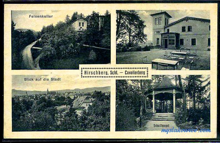 Jelenia G&oacute;ra (niem. Hirschberg, cz. Jelen&iacute; Hora, dawniej Hir&scaron;berk, Horn&scaron;perk) początek XX wieku.