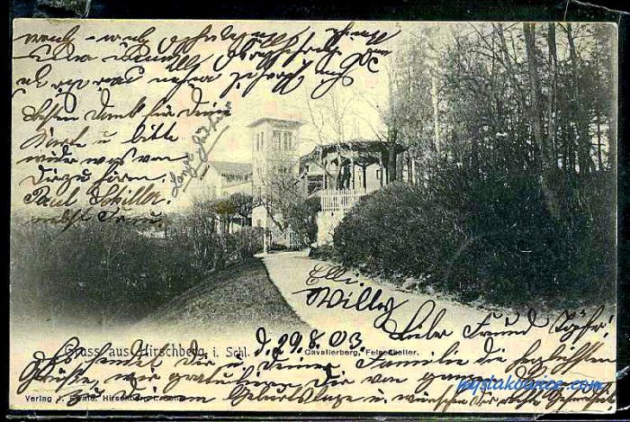Jelenia G&oacute;ra (niem. Hirschberg, cz. Jelen&iacute; Hora, dawniej Hir&scaron;berk, Horn&scaron;perk) początek XX wieku.