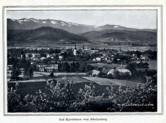 Cieplice Śląskie-Zdr&oacute;j (niem. Bad Warmbrunn), Obecnie cześć miasta Jelenia G&oacute;ra. ok 1910 rok