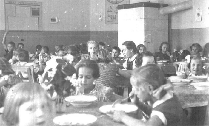 Mysłakowice, szkoła. 1948 rok