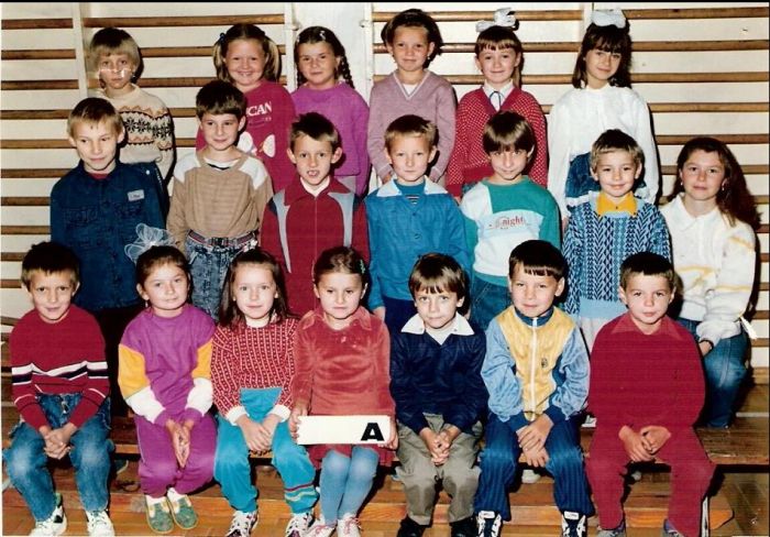 Szkoła, Mysłakowice 1995r. klasa 2a z Panią Renatą Gajos