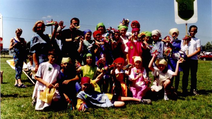 Festiwal Lniany 2000 rok. Mysłakowice