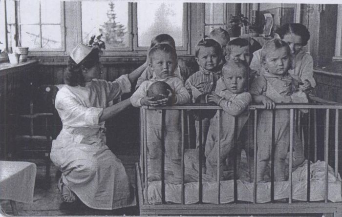 Żłobek w Mysłakowicach ok 1957-1960 rok