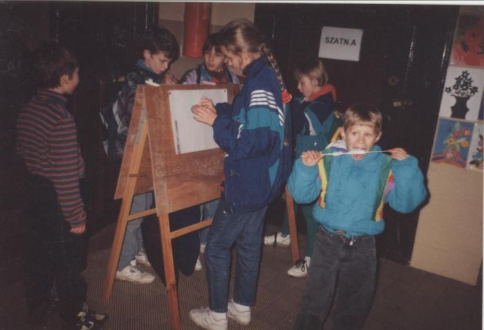 Gminny Ośrodek Kultury w Mysłakowicach. Prawdopodobnie koniec lat 90-tych. 