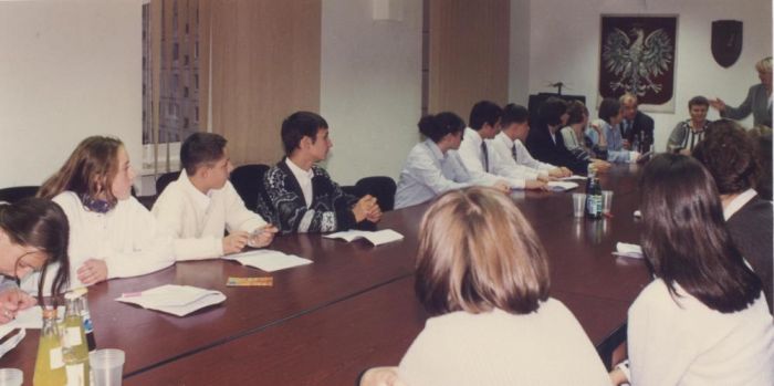 Rada Młodych Gminy Mysłakowice. 1998 rok.